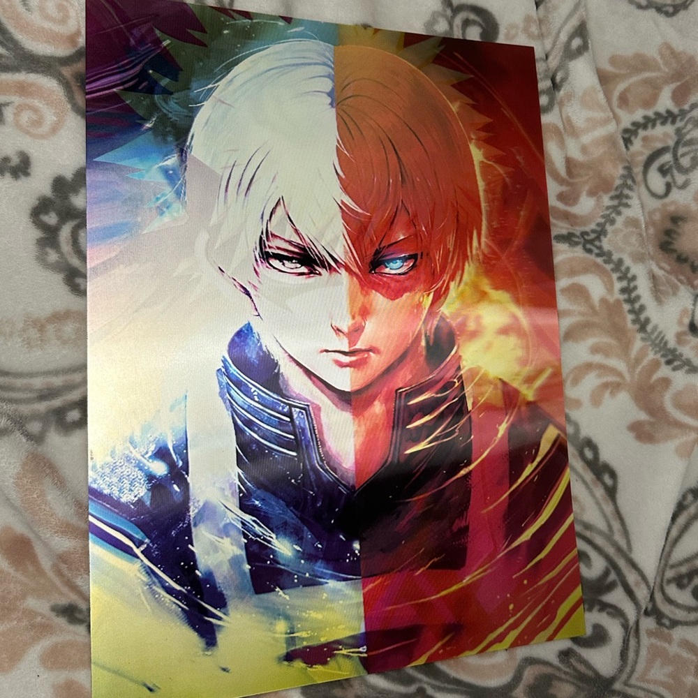 3D Anime Poster